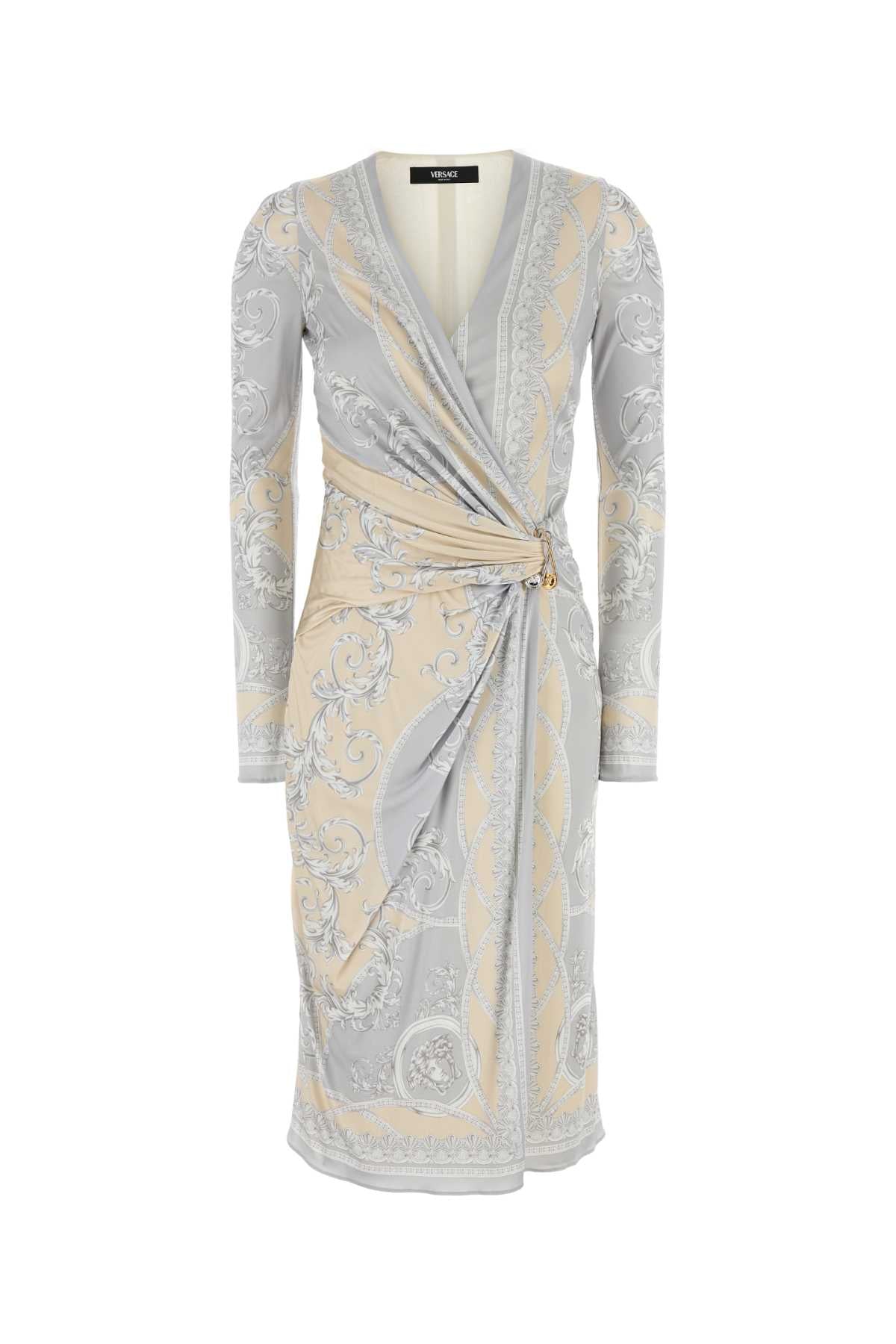 VERSACE DRESS COUPE DES DIEUX BAROCCO For Women Exterior: 100% Viscose