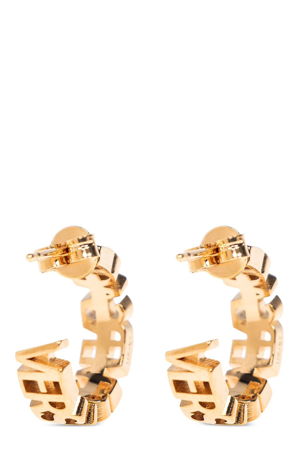 VERSACE 'Versace Logo' earrings For Women 100% metal