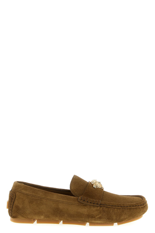VERSACE 'La Medusa' loafers For Men 100% calfskin leather (Bos Taurus)