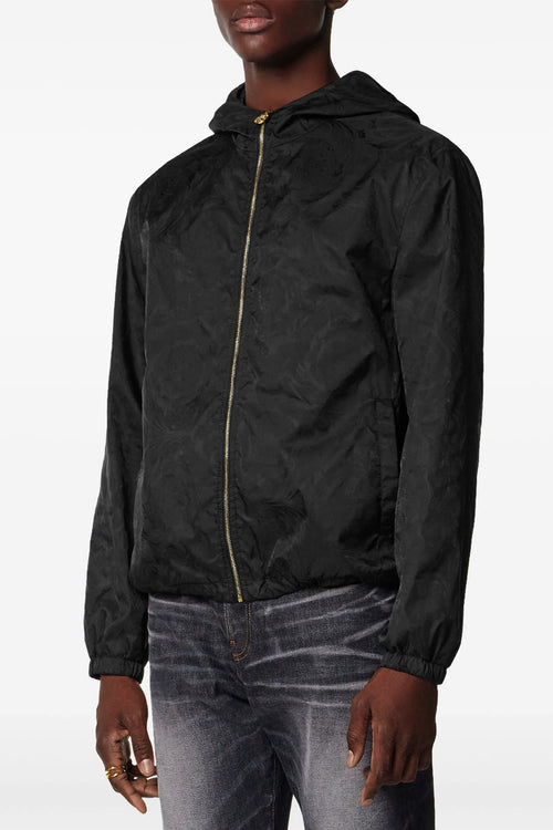 VERSACE 'Barocco' jacquard windbreaker For Men 100% nylon