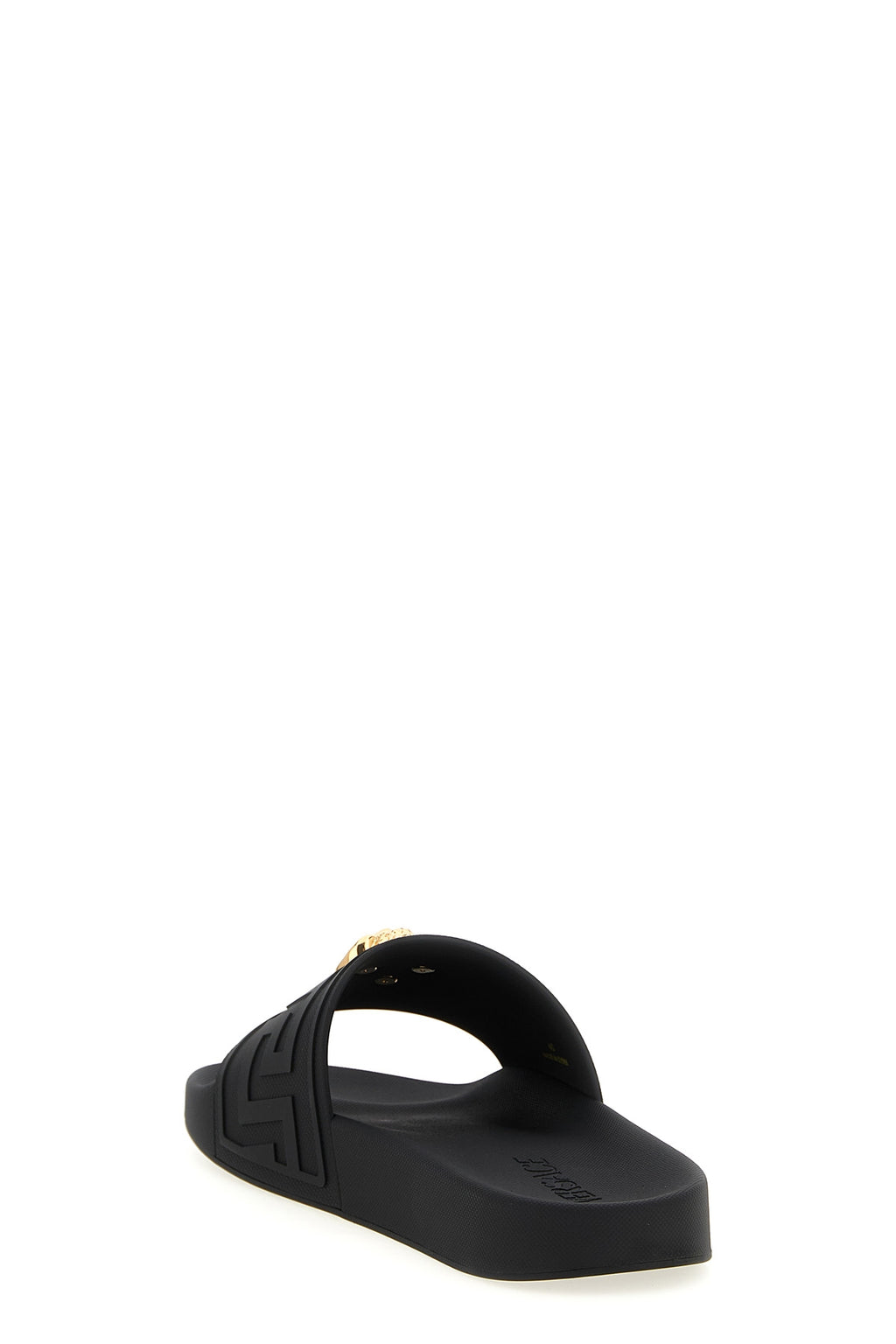 VERSACE 'La Medusa' slides For Men 60% glass 20% re 10% polyester 10% metal