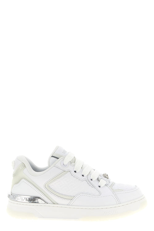 VERSACE 'Biggie Basket' sneakers For Women 100% calfskin leather (Bos Taurus)