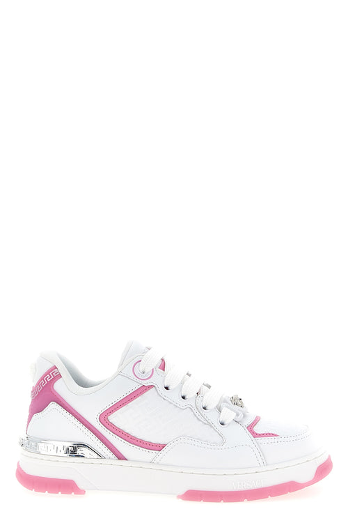 VERSACE 'Biggie Basket' sneakers For Women 100% calfskin leather (Bos Taurus)