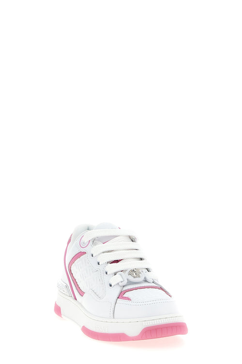 VERSACE 'Biggie Basket' sneakers For Women 100% calfskin leather (Bos Taurus)