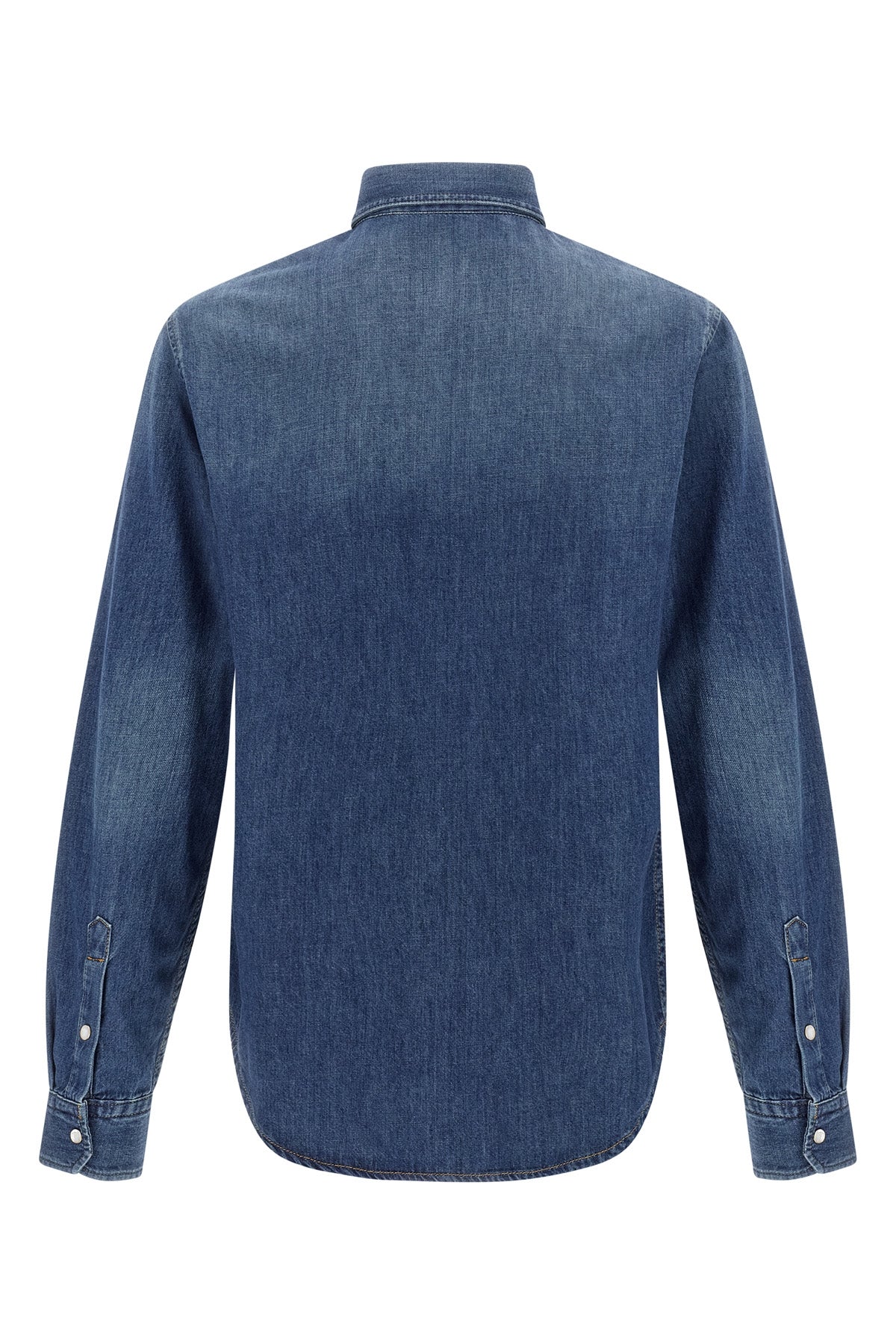 VERSACE 'Medusa' patch shirt For Men 100% cotton