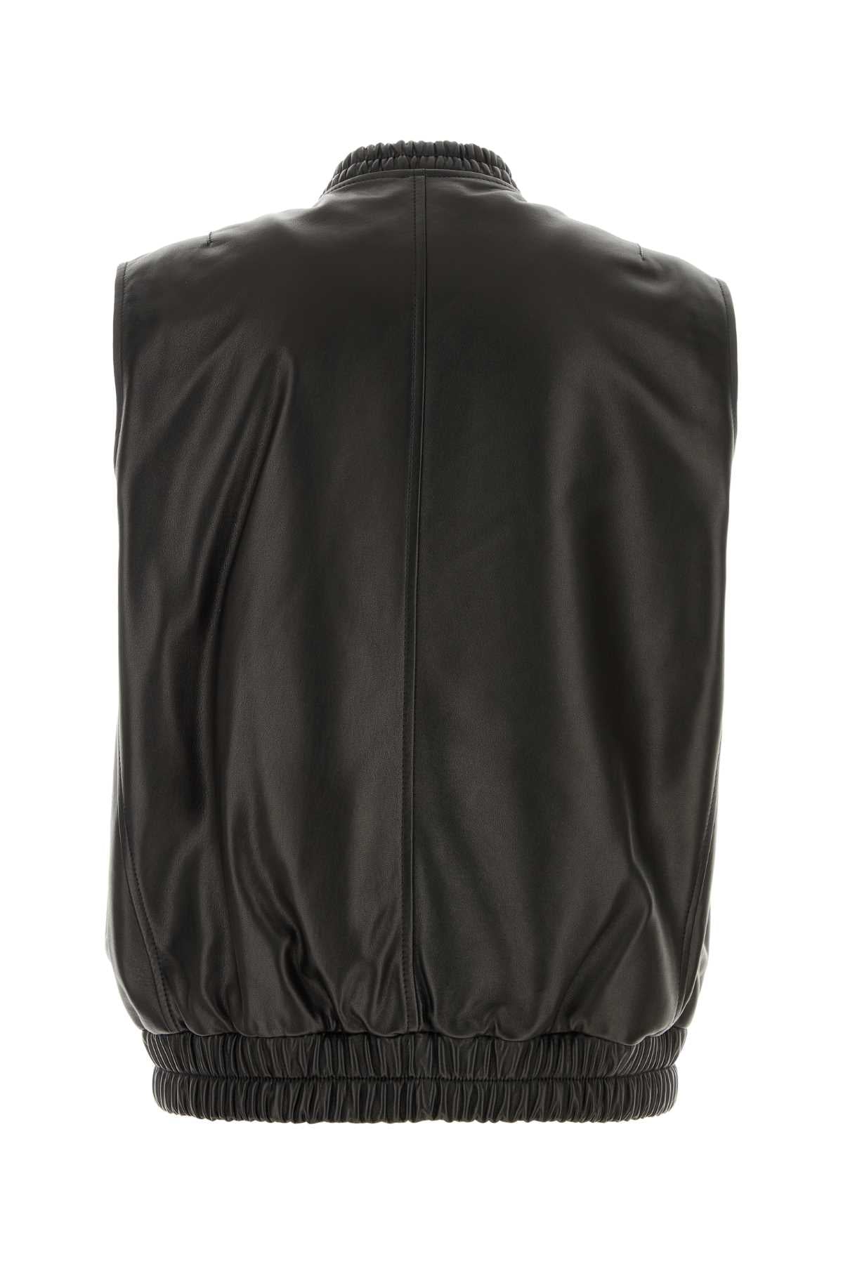 VERSACE OTHER LEATHER SOFT LEATHER For Men 1.Outer Fabric:100% Lamb Skin2.Lining:100% CottonLining 1:100% PolyesterPadding:100% Polyester