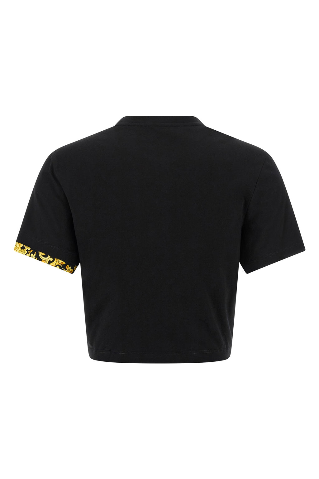 VERSACE 'Barocco' double layer T-shirt For Women 100% cotton