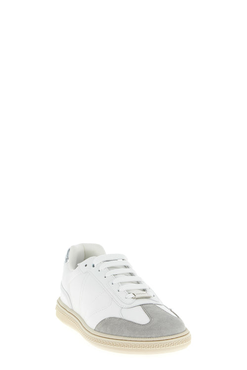VERSACE 'Greca Court' sneakers For Men 100% calfskin leather (Bos Taurus)