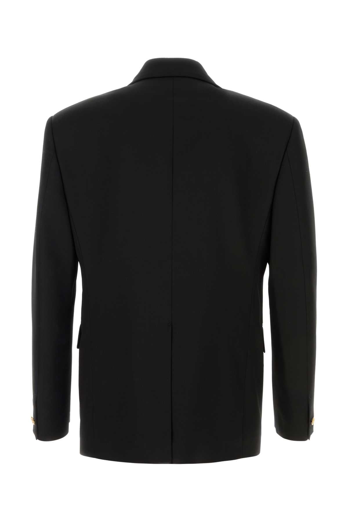VERSACE FORMAL JACKET COMPACT WOOL FABRIC For Men Exterior: 100% Virgin wool Lining: 100% Cupro