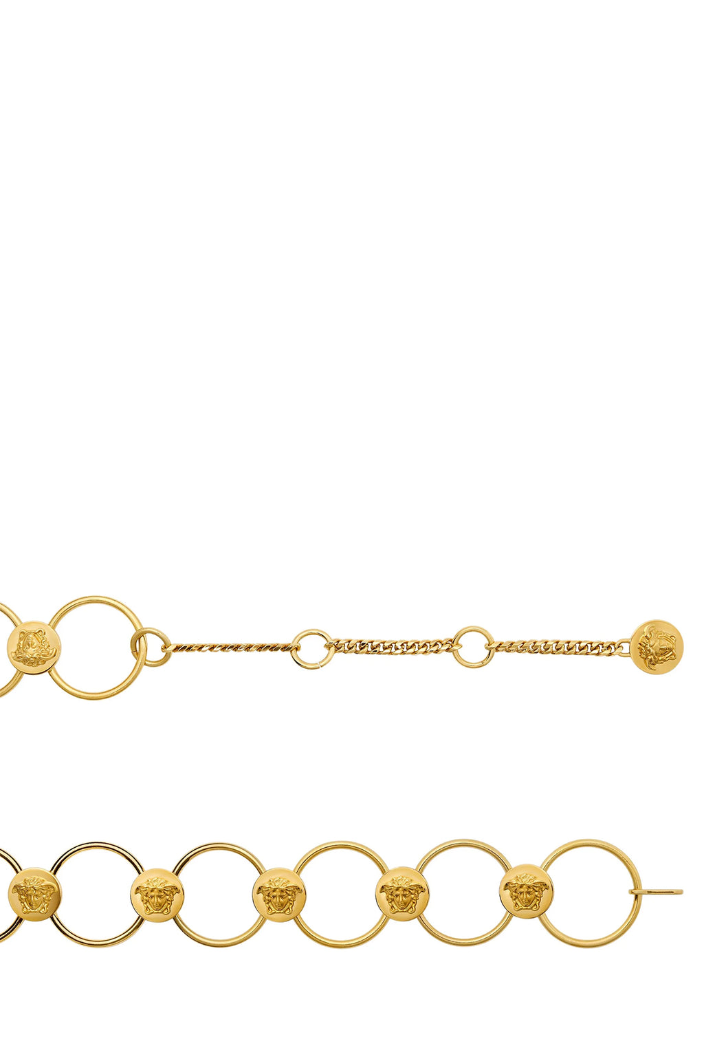 VERSACE Chain belt For Women 100% brass