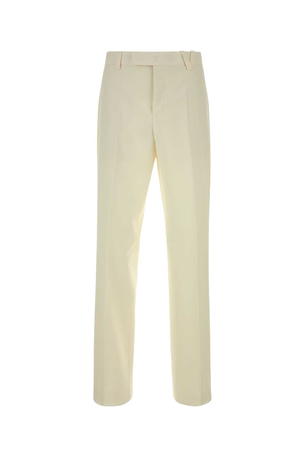 VERSACE FORMAL PANT PLAIN WOOL FABRIC For Men Exterior: 90% Wool 10% Nylon