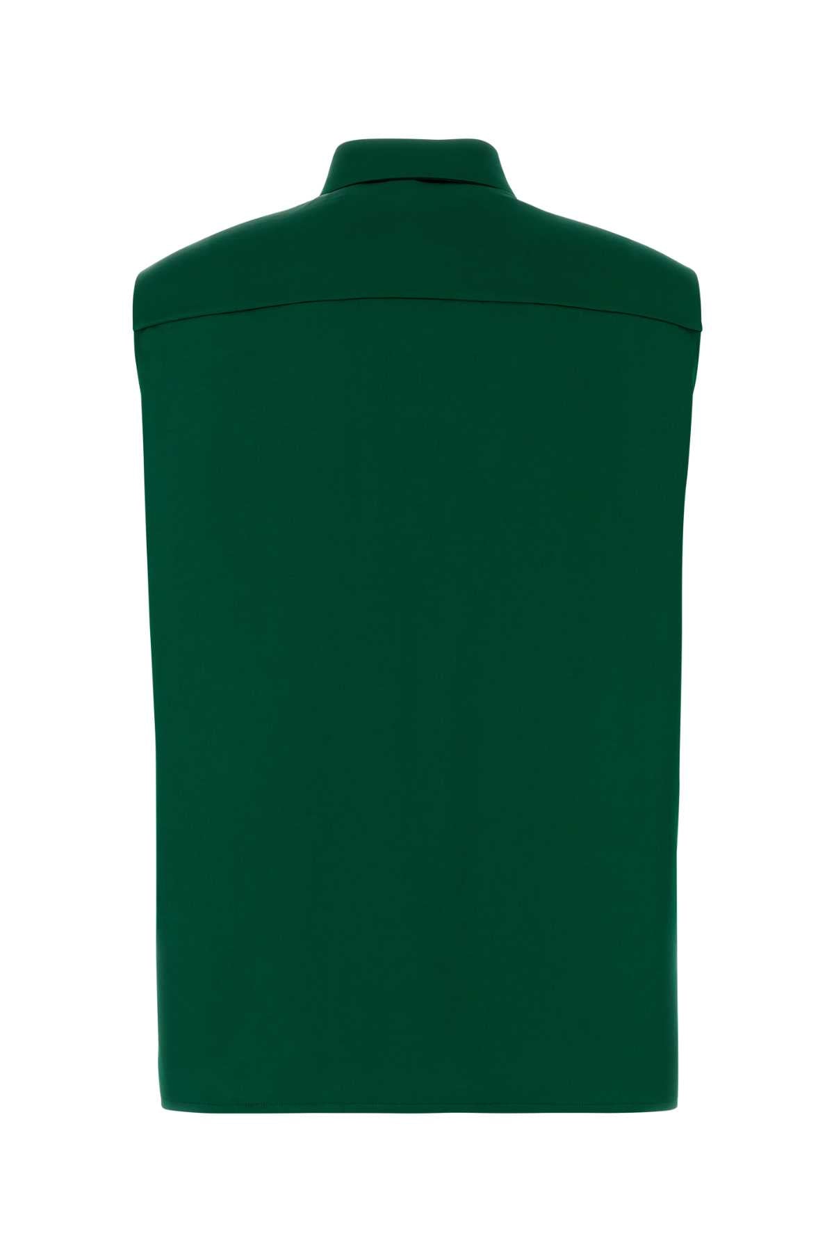 VERSACE INFORMAL SHIRT RESPONSIBLE WASHED TECHNO SATIN For Women Exterior: 100% Polyester