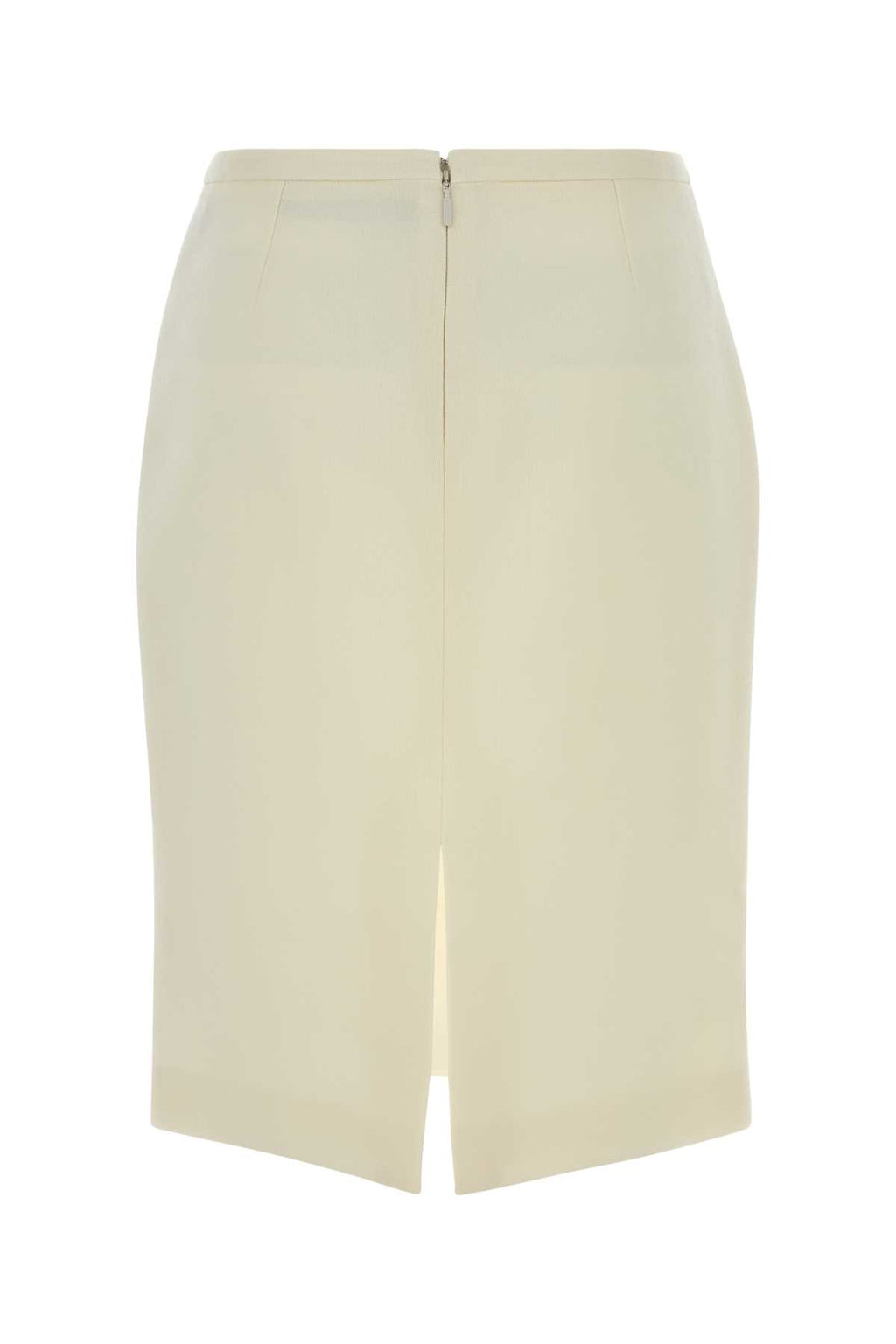 VERSACE SKIRT RESPONSIBLE LIGHT WEIGHT DOUBLE WOOL CREPE For Women Exterior: 100% Wool Lining: 100% Cupro