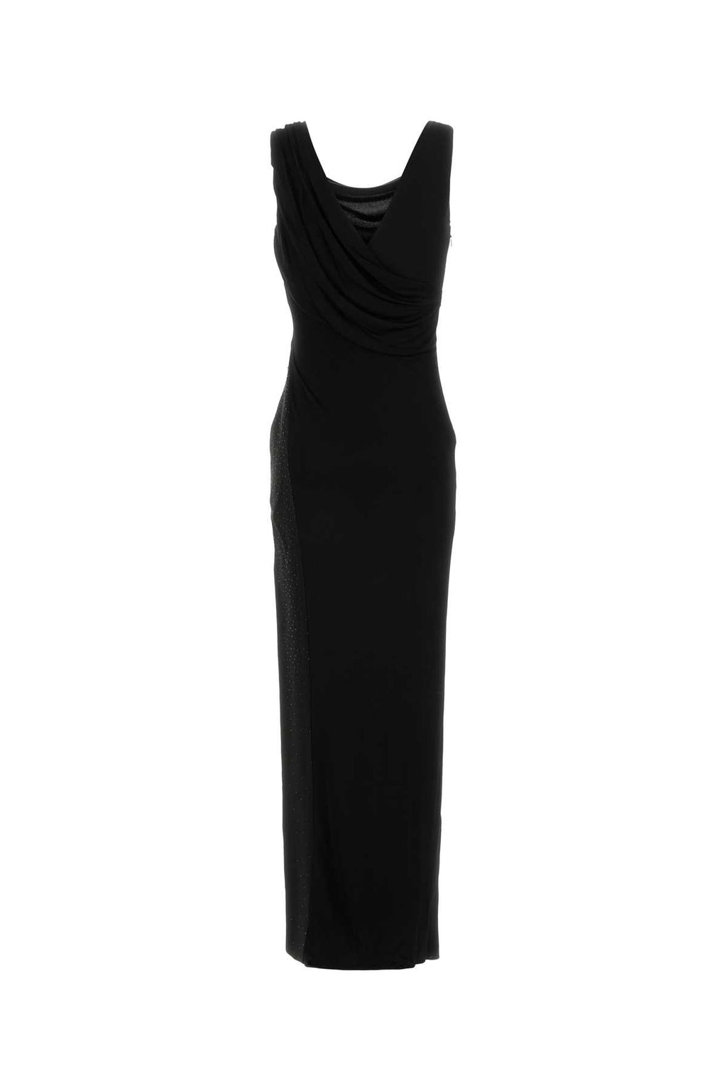 VERSACE GOWN RESPONSIBLE VICOSE LIQUID JERSEY For Women Exterior: 100% Viscose