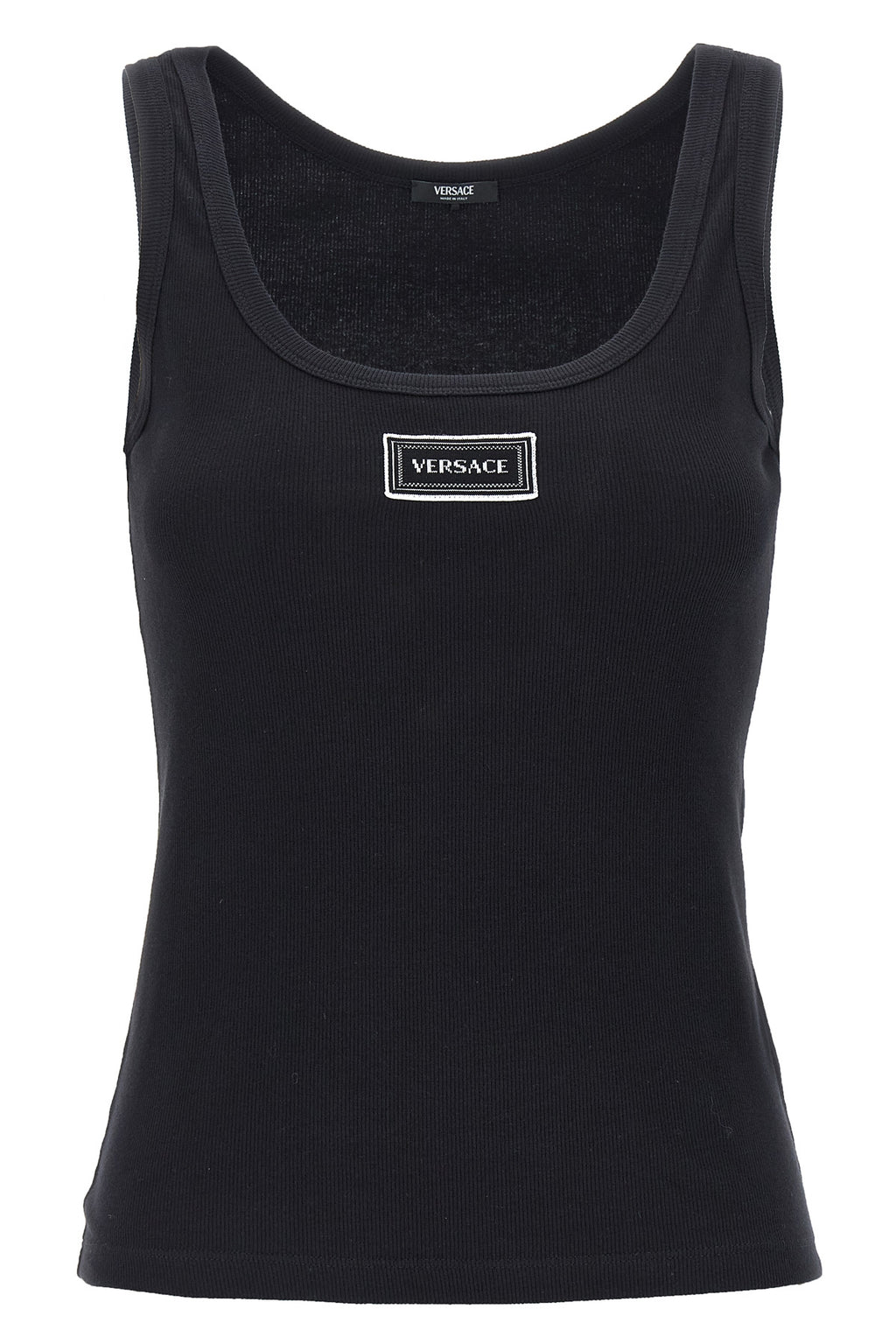 VERSACE '90s Vintage Logo' tank top For Women 93% cotton, 7% elastane