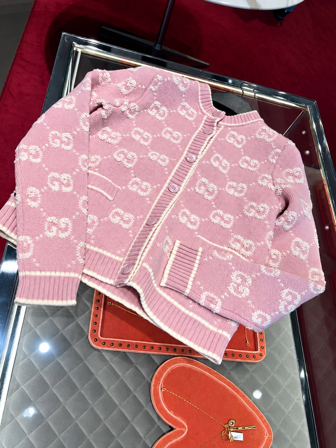 GG wool cardigan