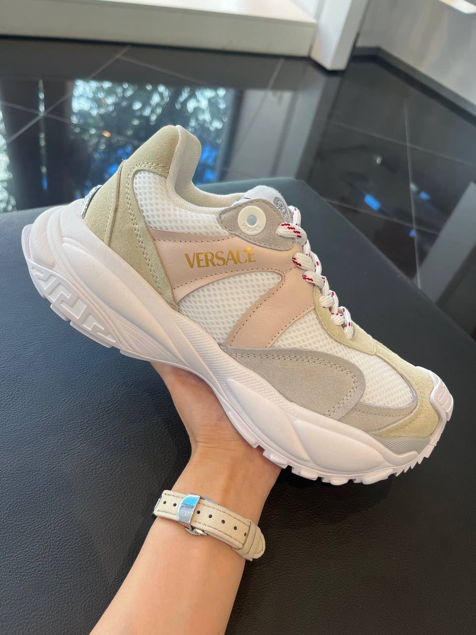 Greca Cushion Sneakers