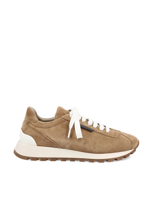Sneakers realizzate in vera pelle