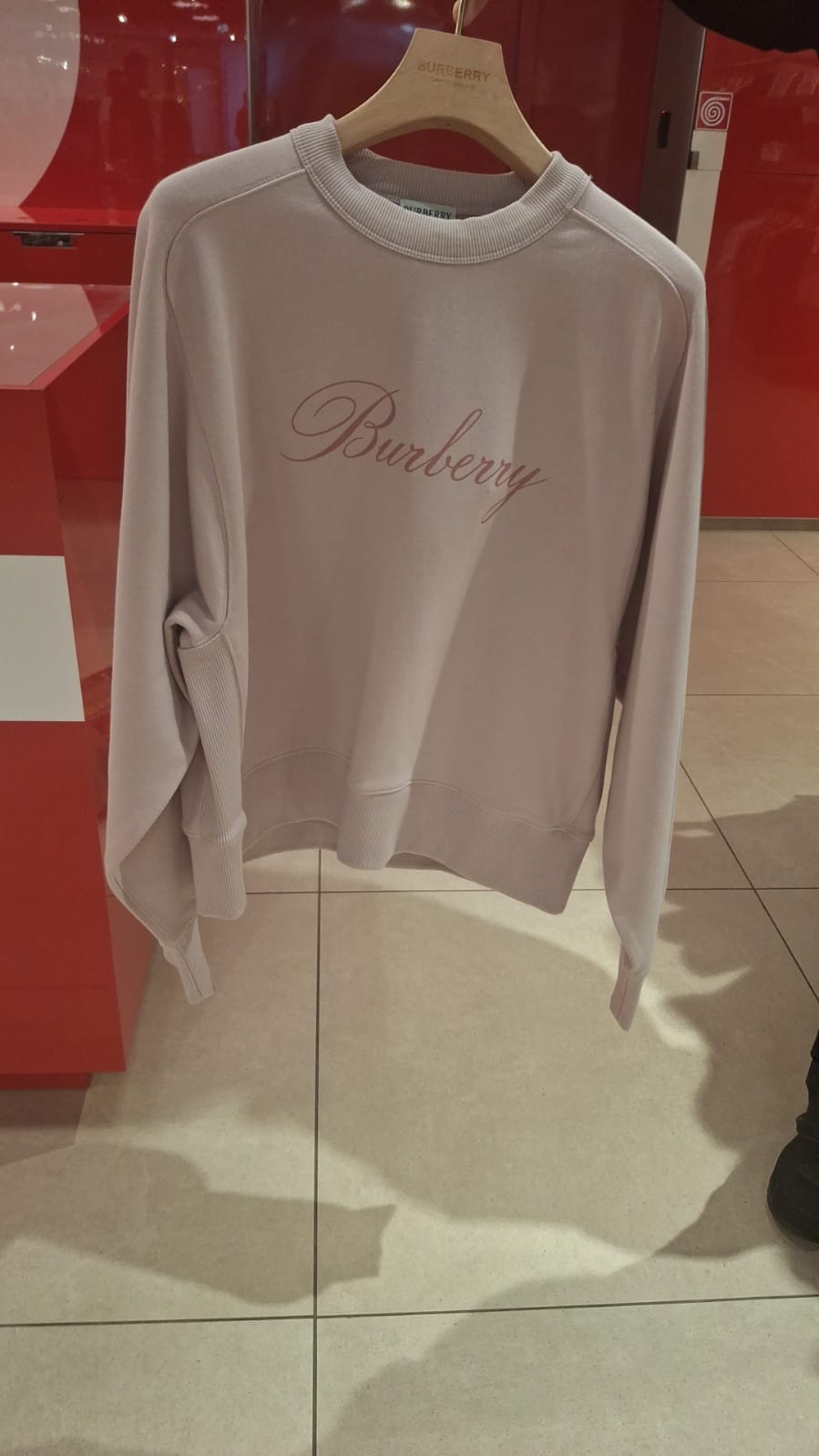 Script Logo Cotton Sweatshirt