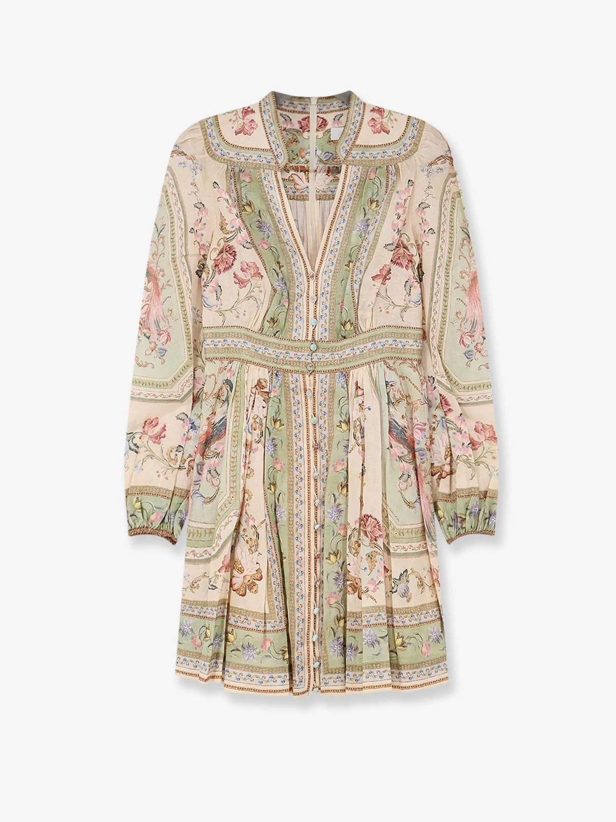 Luminosity Buttoned Mini Dress
