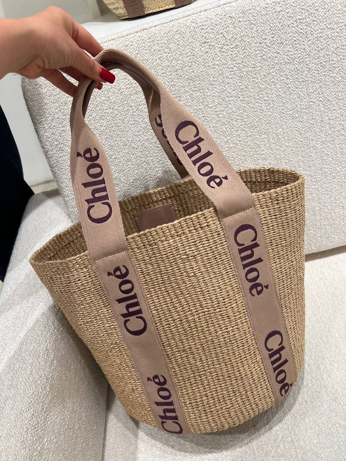 Chloé Woody Small Basket Bag