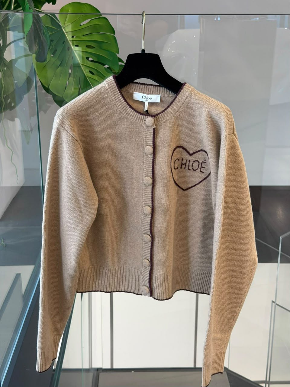 Heart Logo Cardigan