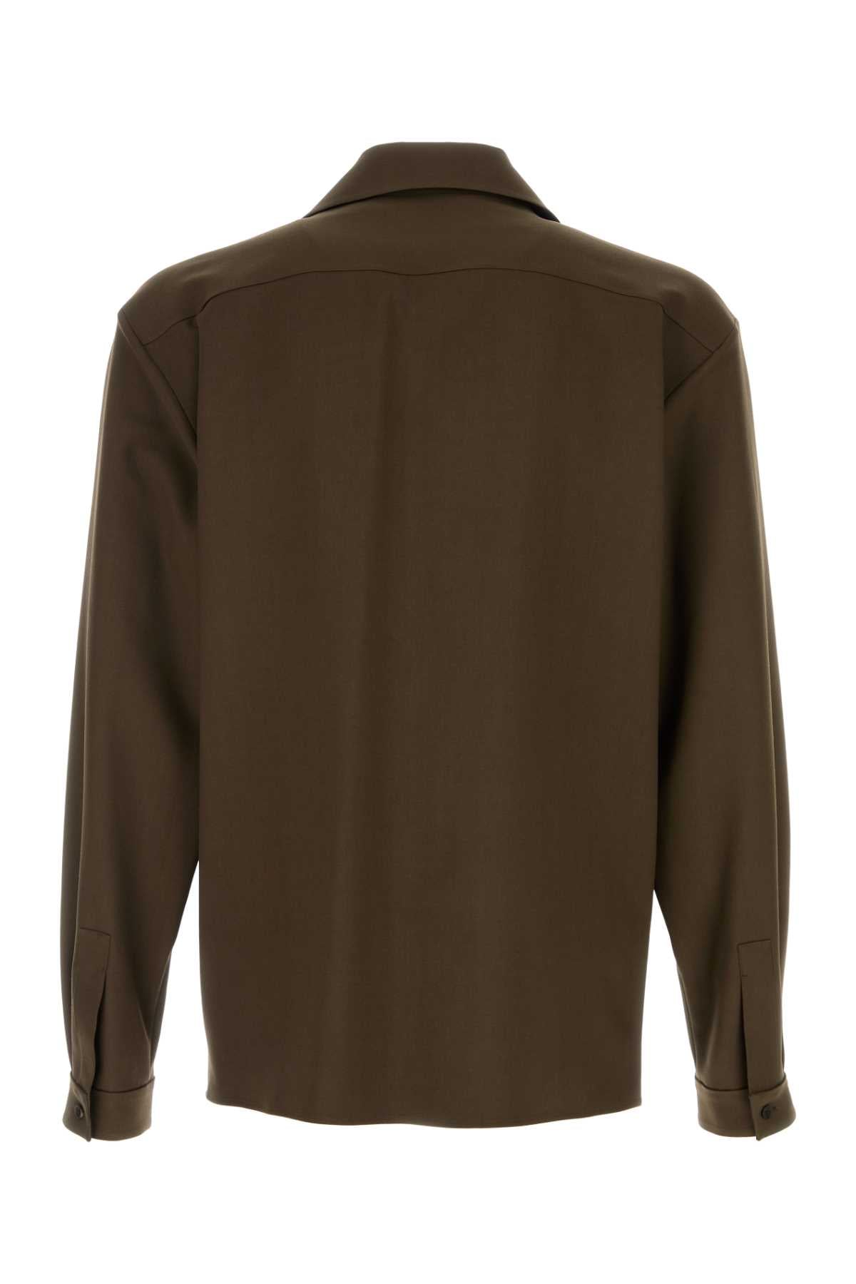 THE ROW KANTA SHIRT For Men Exterior: 100% Wool