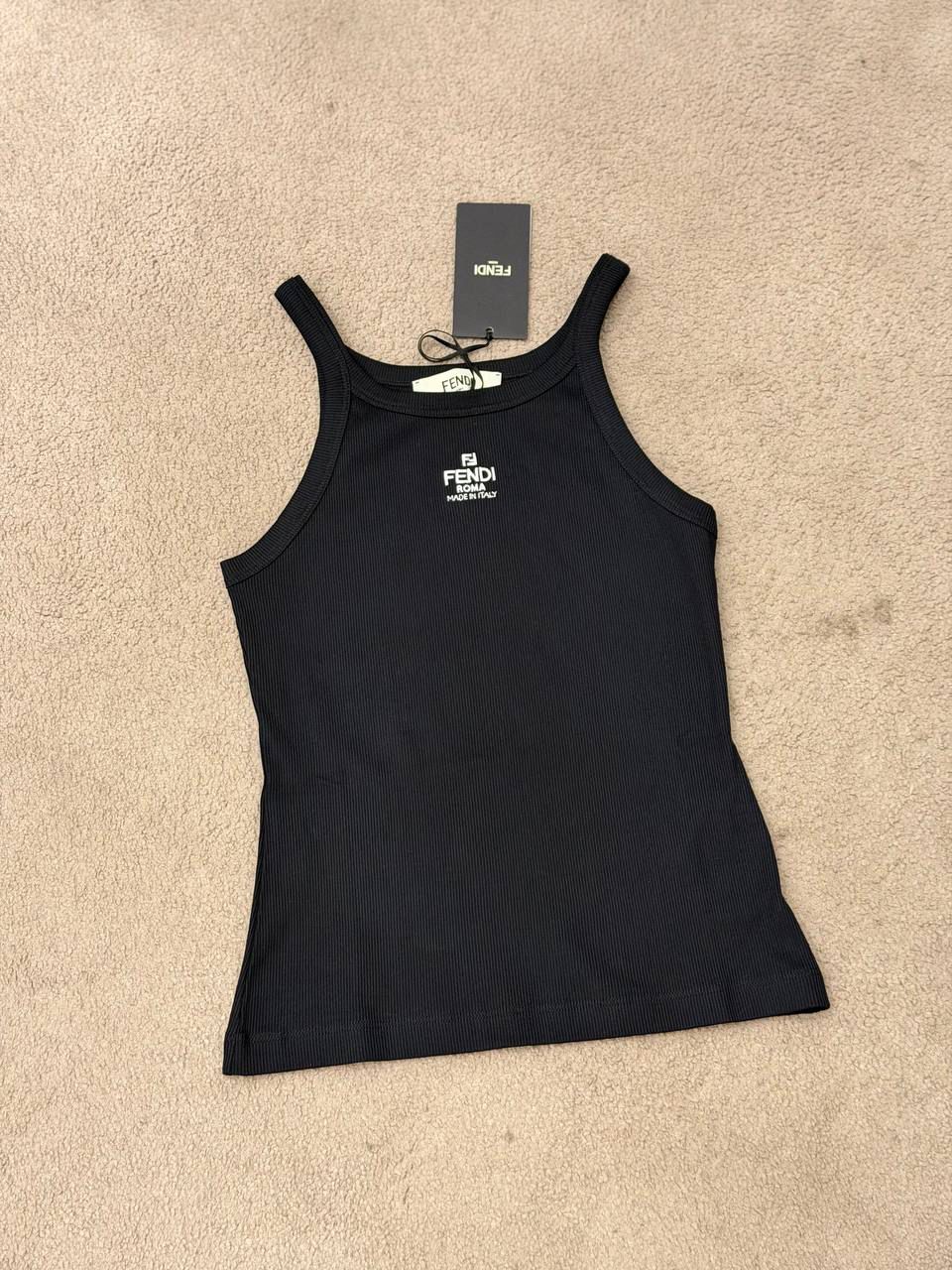 Ribbed Jersey Tank Top