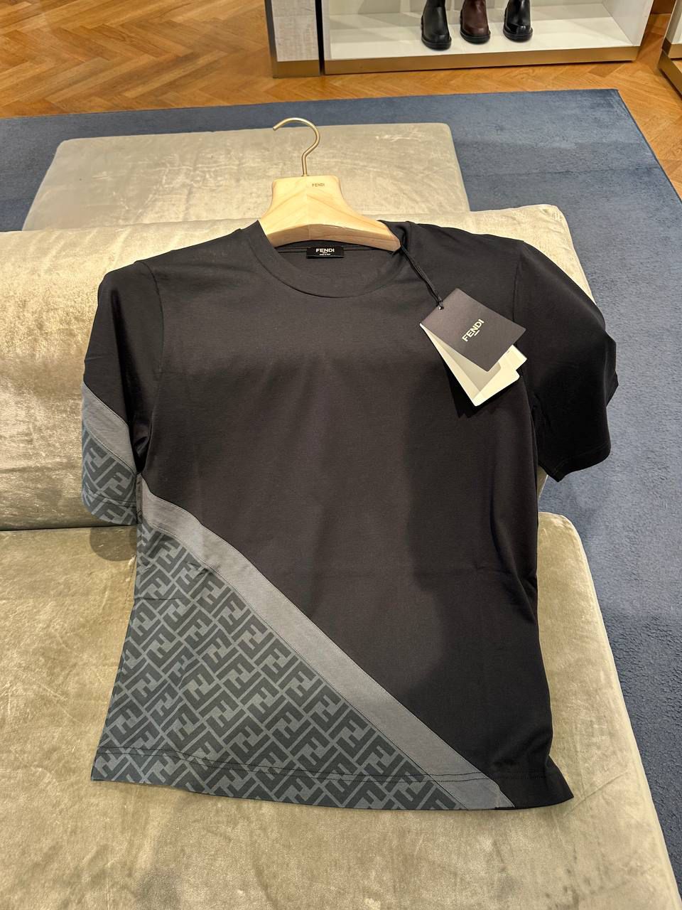 Diagonal FF Logo T-Shirt