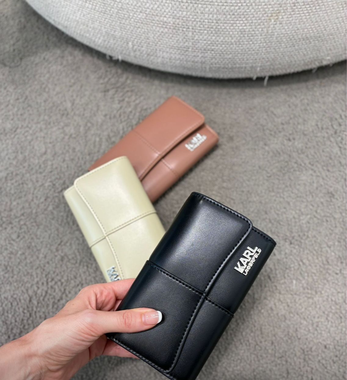 Karl Lagerfeld Leather Wallet