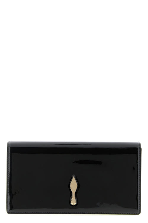 CHRISTIAN LOUBOUTIN 'Bettina' clutch For Women 100% calfskin leather (Bos Taurus)