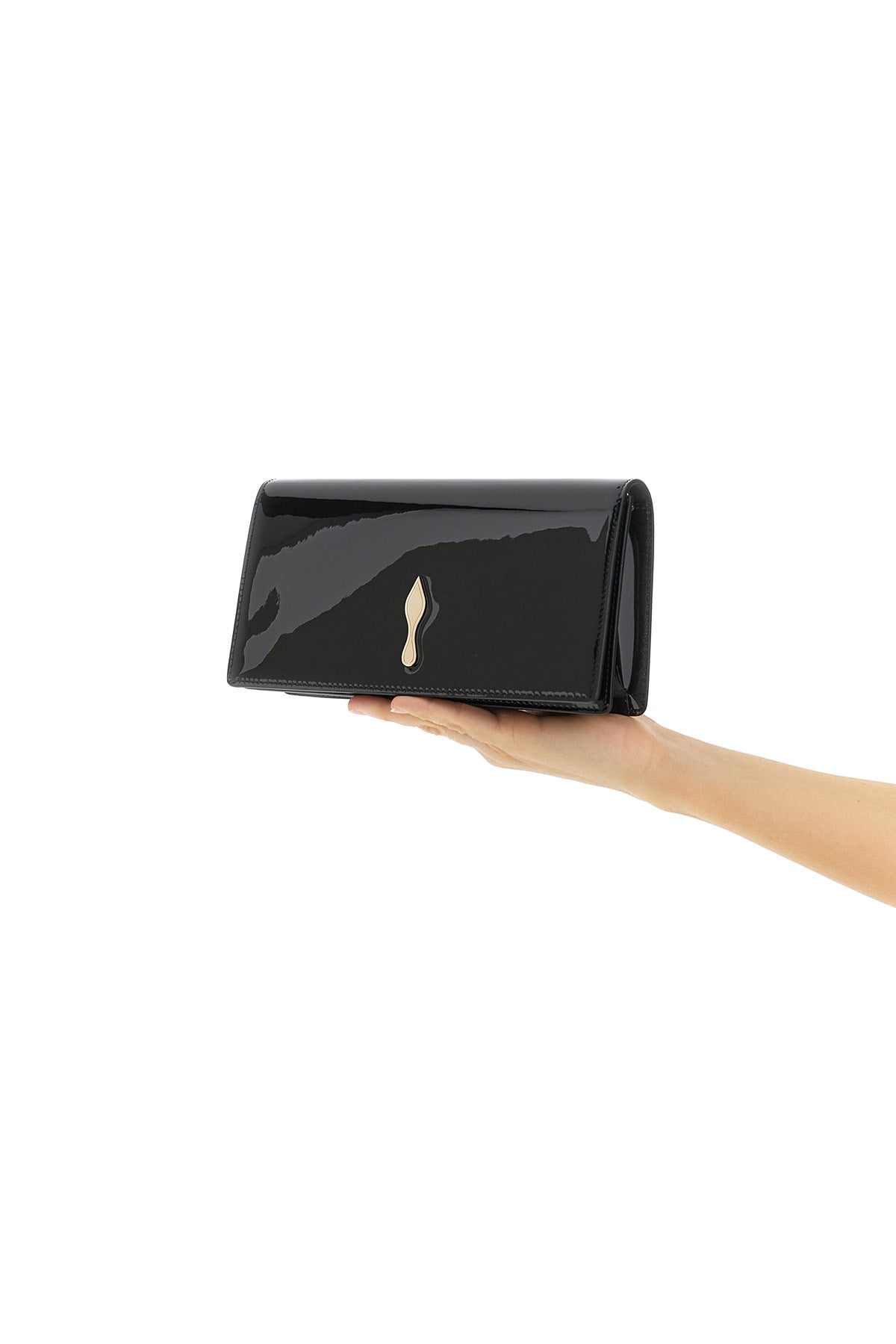 CHRISTIAN LOUBOUTIN 'Bettina' clutch For Women 100% calfskin leather (Bos Taurus)