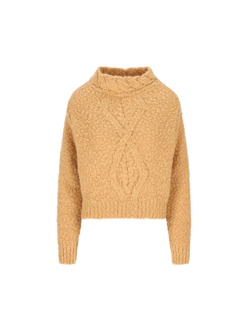 Maglione realizzato in alpaca