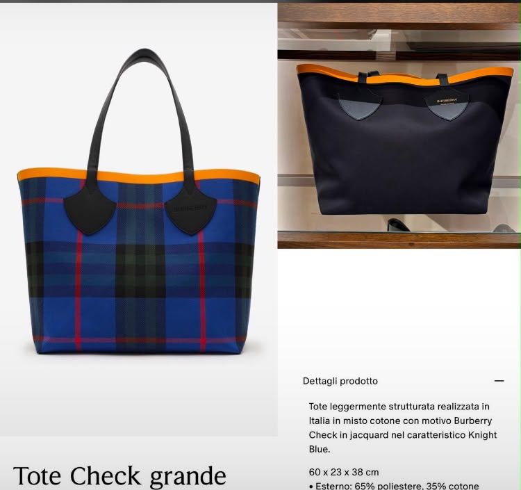 Tote Check grande