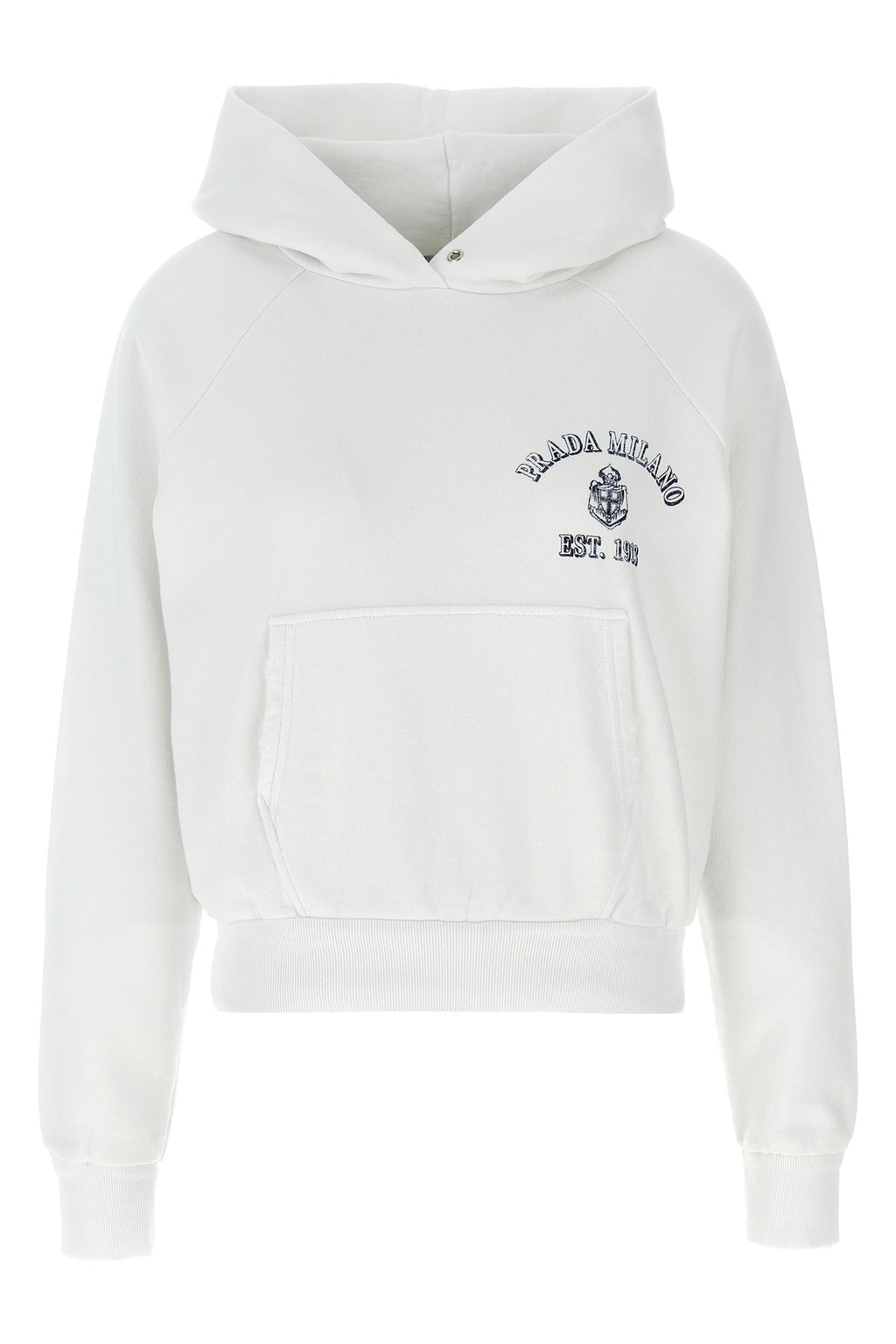 PRADA Vintage hoodie For Women 100% cotton