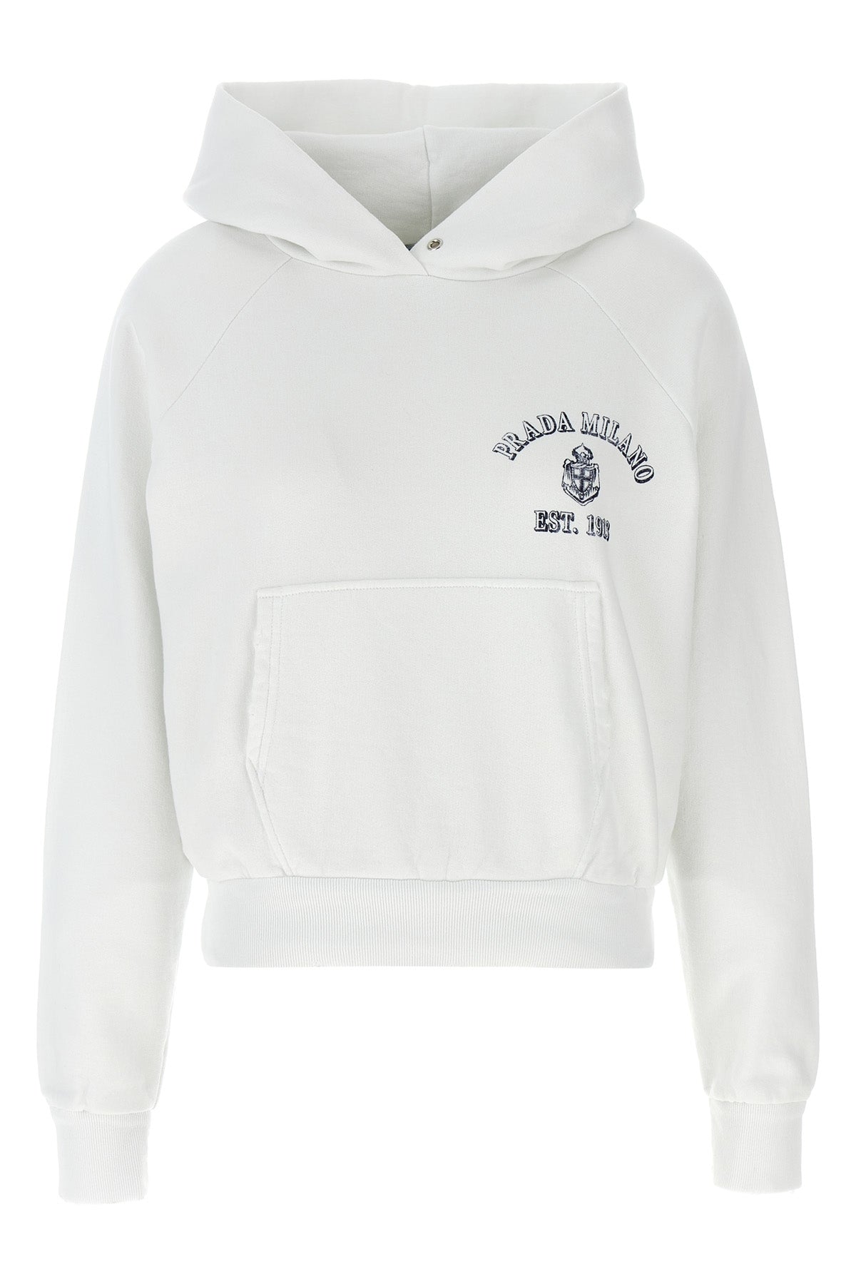 PRADA Vintage hoodie For Women 100% cotton