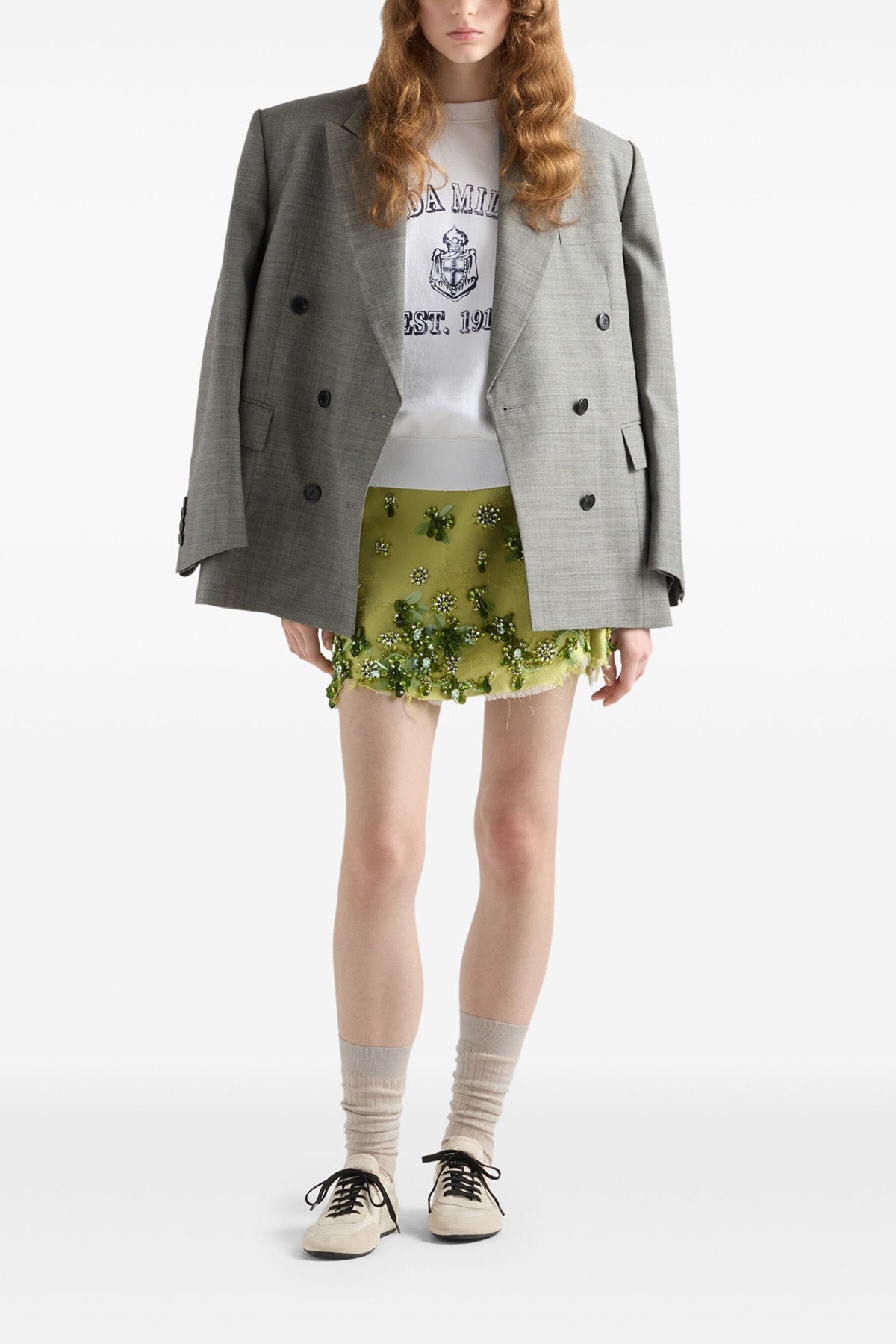 PRADA Print sweatshirt For Women 100% cotton