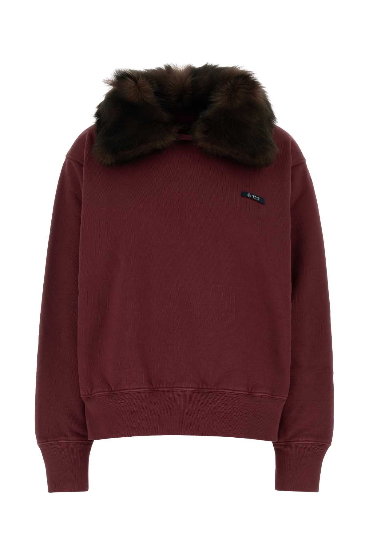 PRADA GIROCOLLO MANICA LUN For Women Exterior: 100% Cotton