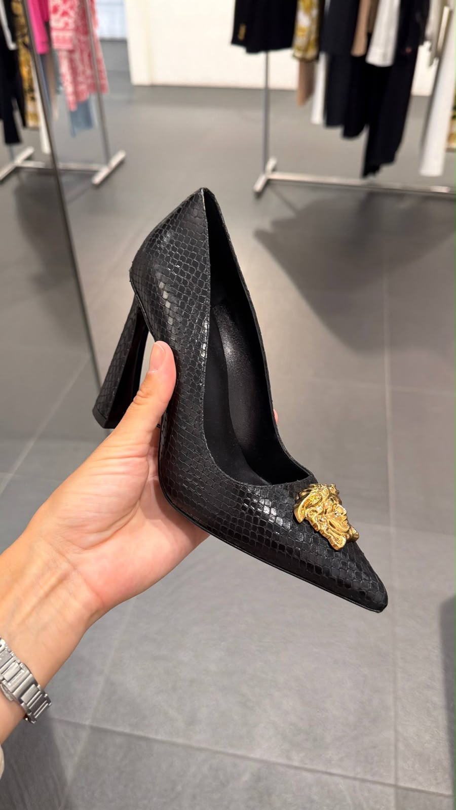 La Medusa Heeled Mules