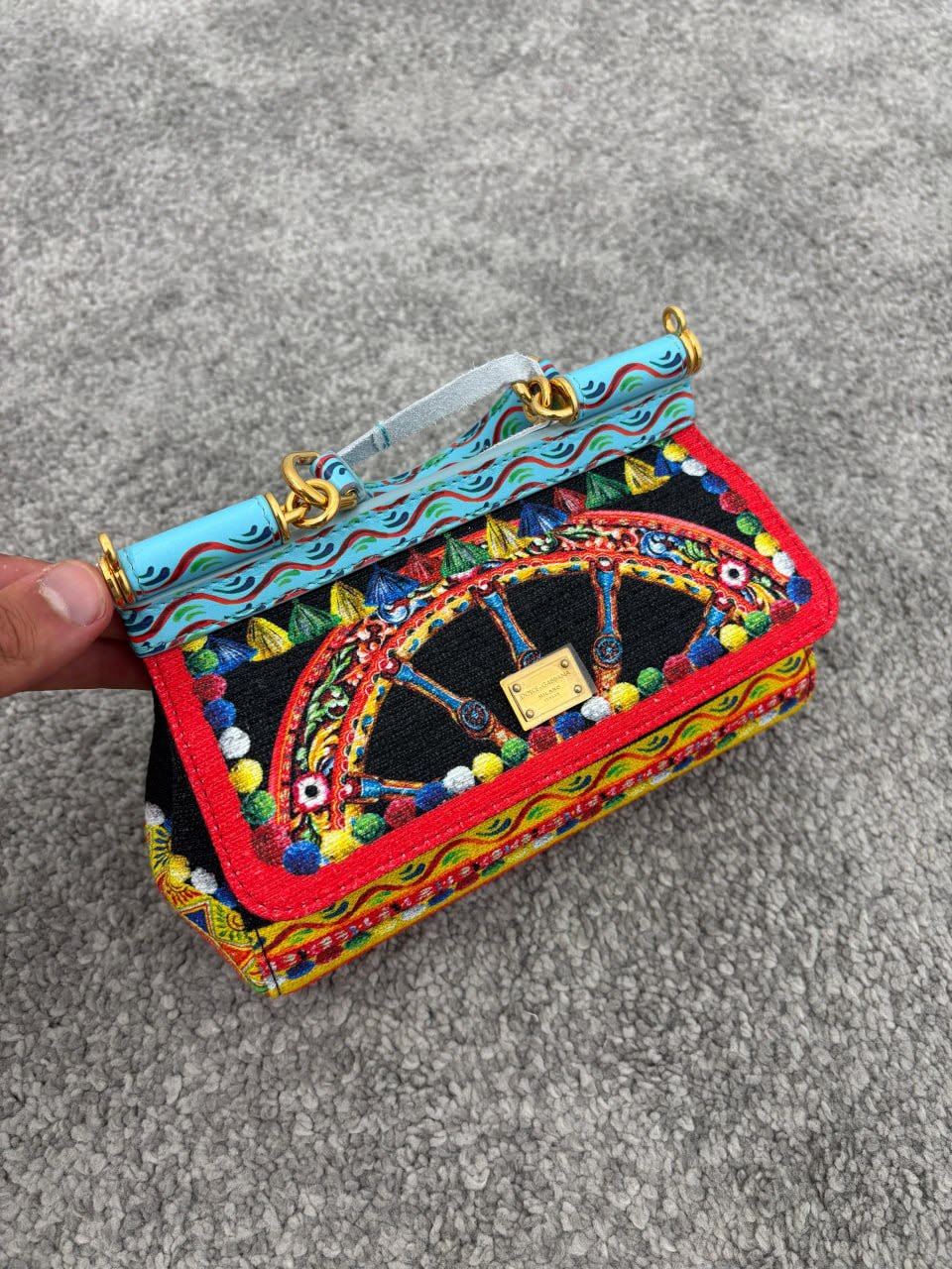 Sicily Bag (Carretto Print)