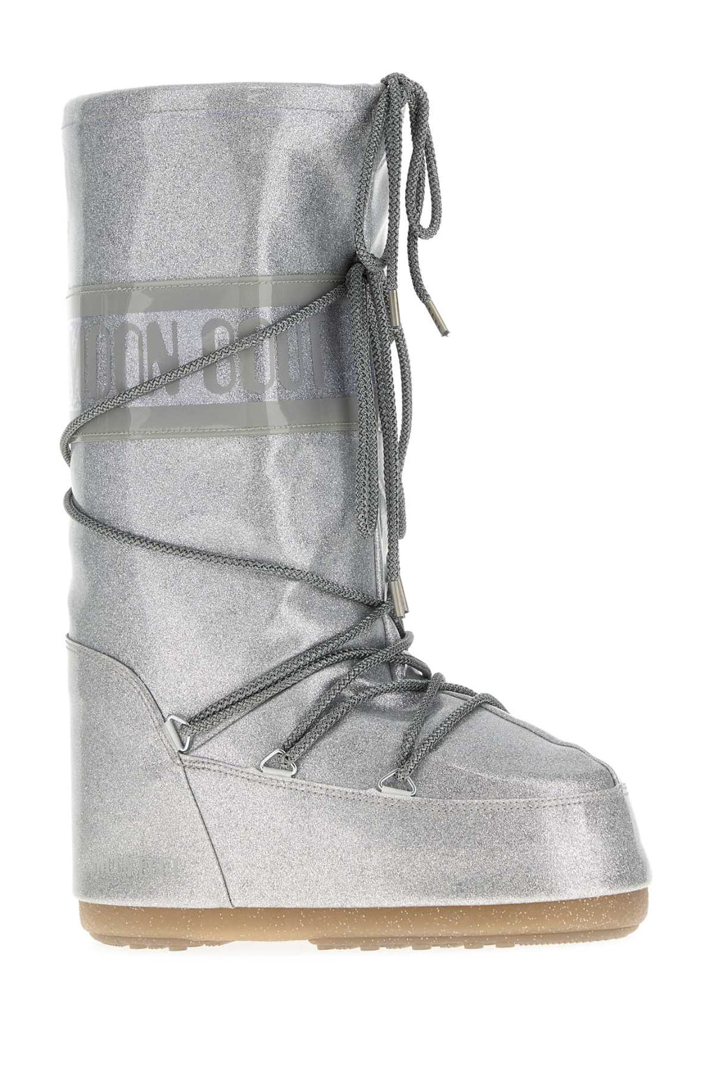 MOON BOOT MB ICON GLITTER For Women Exterior: 100% Rubber Interior: 100% Fabric Sole: Rubber