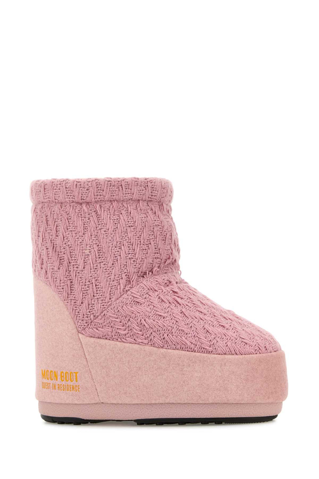 MOON BOOT MB X GIR ICON LOW NOLACE KNIT ROSE For Women Exterior: 100% Fabric Interior: 100% Fabric Sole: Rubber