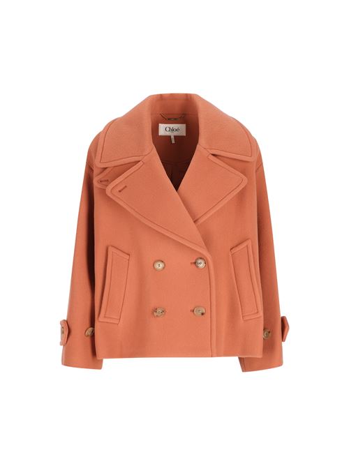 Cappotto in lana vergine e poliammide