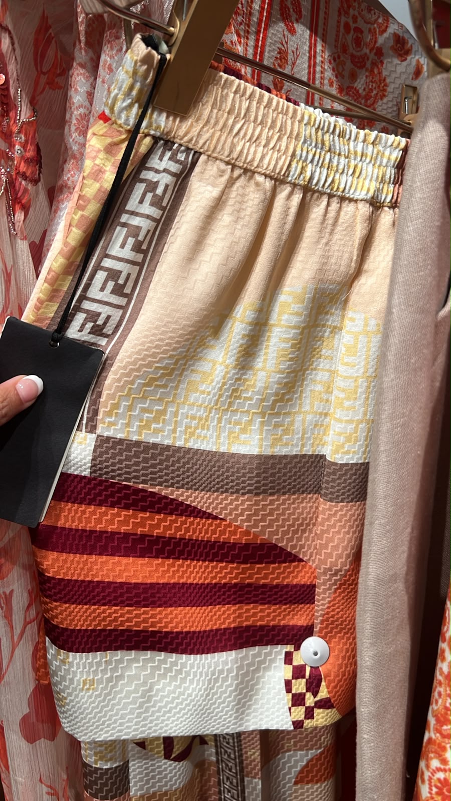 FF Logo Print Elasticated Shorts
