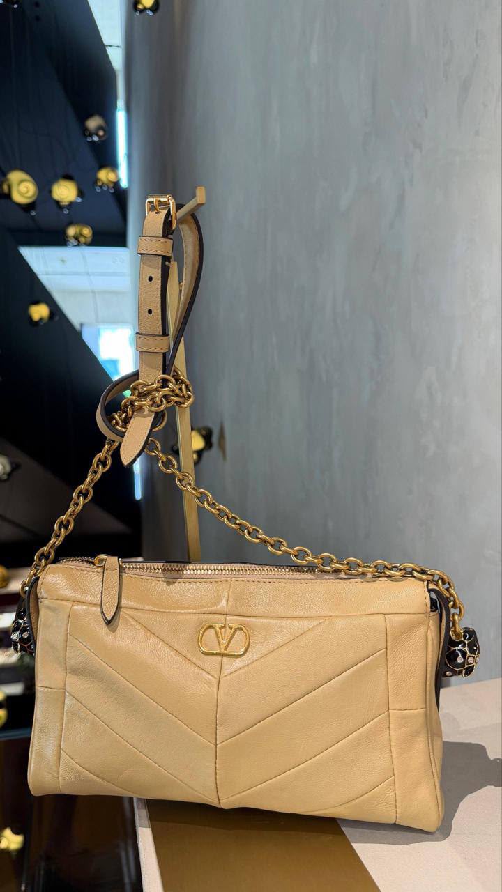 VLogo Signature Small Shoulder Bag