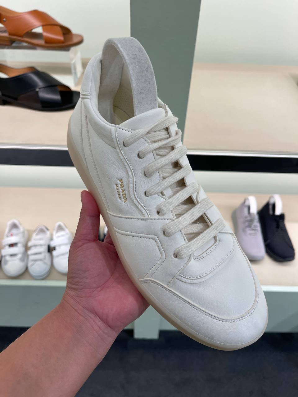 Downtown Leather Sneakers