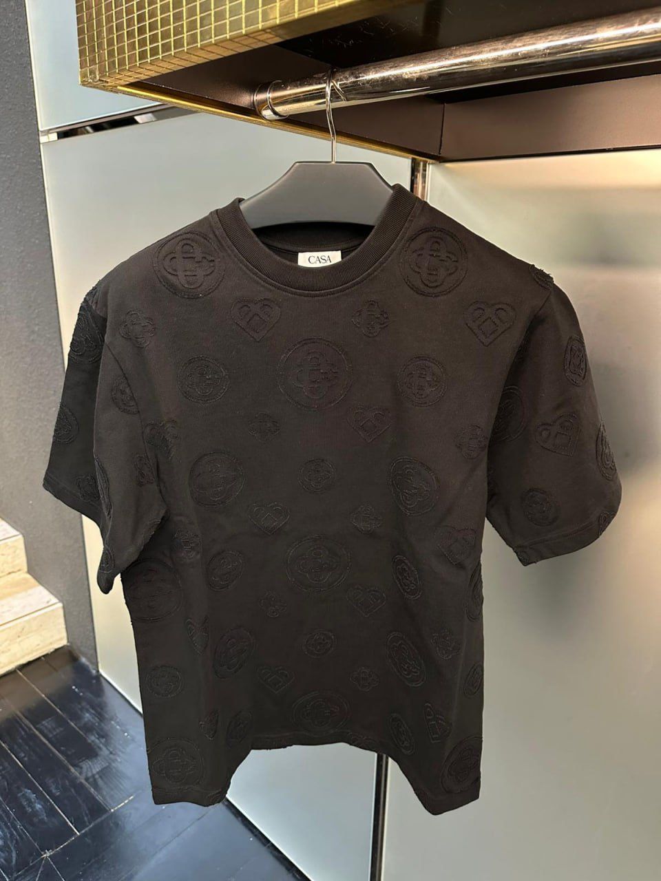 Monogram Embossed T-Shirt