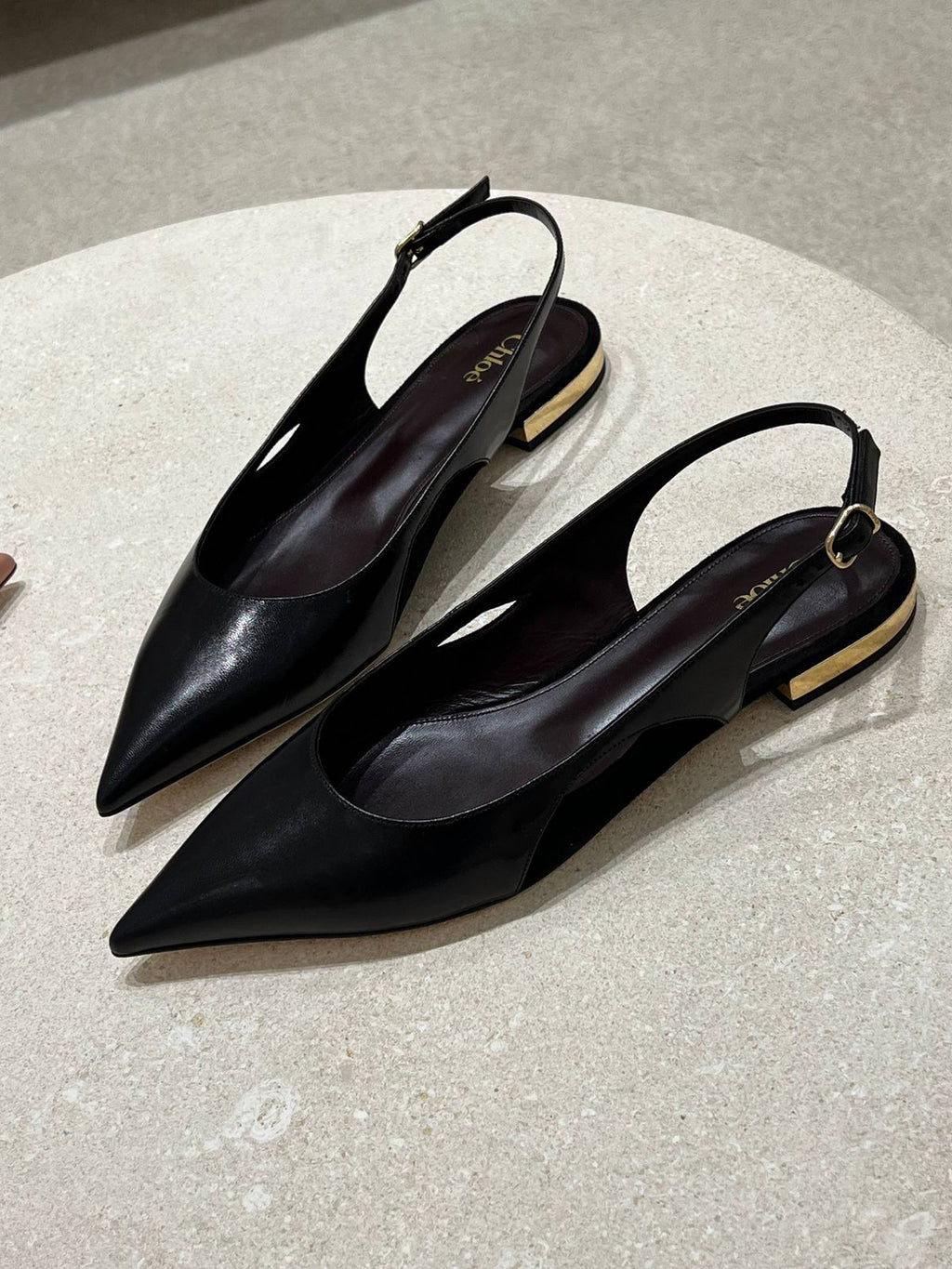 Chloé Slingback Flats