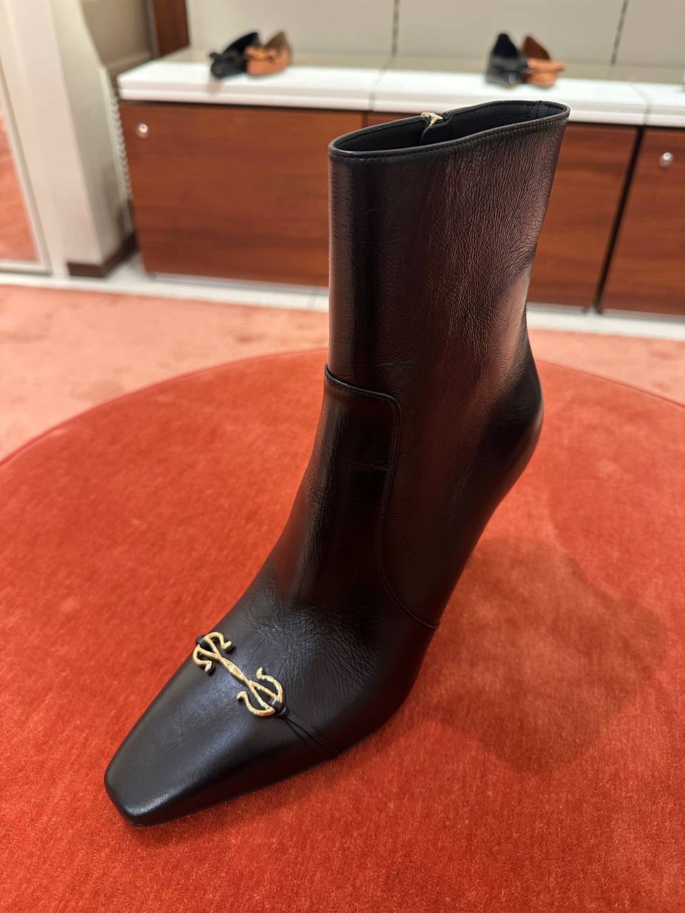 Ankle Boots with Signature Hardware