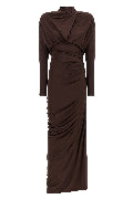 Draped jersery dress